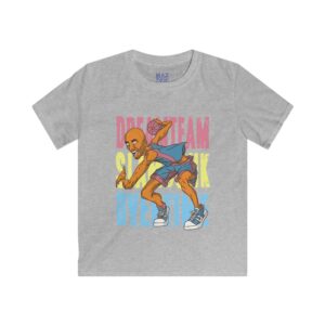 Dream team Slam dunk Overtime  in Kids basketball Softstyle Tee