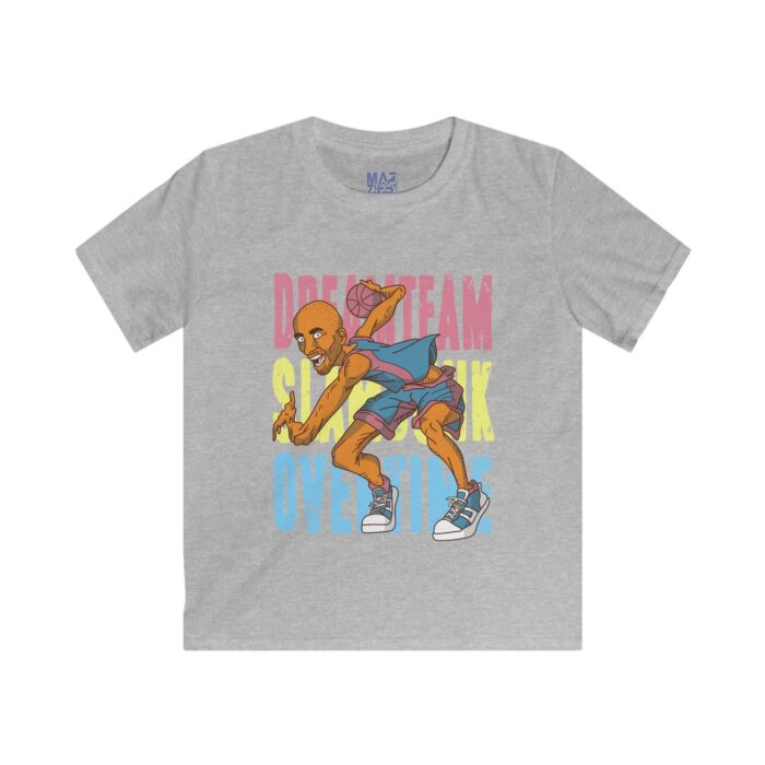 Dream team Slam dunk Overtime  in Kids basketball Softstyle Tee
