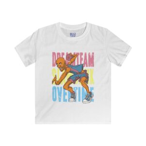 Dream team Slam dunk Overtime  in Kids basketball Softstyle Tee