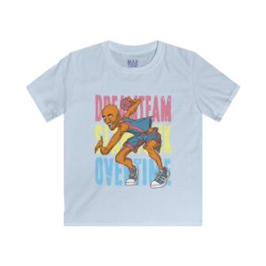 Dream team Slam dunk Overtime  in Kids basketball Softstyle Tee