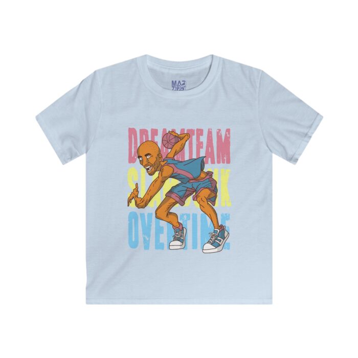 Dream team Slam dunk Overtime  in Kids basketball Softstyle Tee