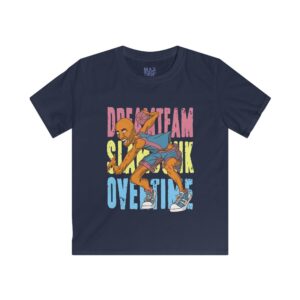 Dream team Slam dunk Overtime  in Kids basketball Softstyle Tee