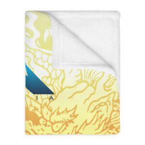 XA ASIAN DEMIGODS Velveteen Microfiber Blanket