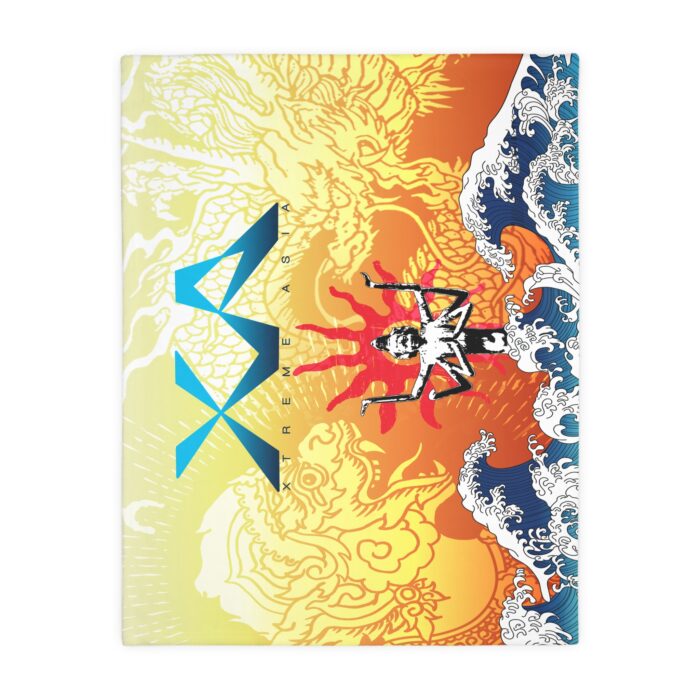 XA ASIAN DEMIGODS Velveteen Microfiber Blanket