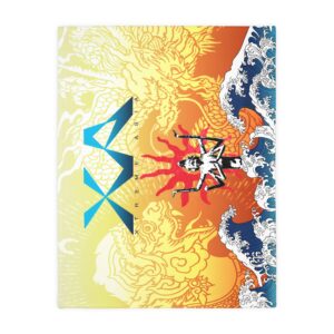 XA ASIAN DEMIGODS Velveteen Microfiber Blanket