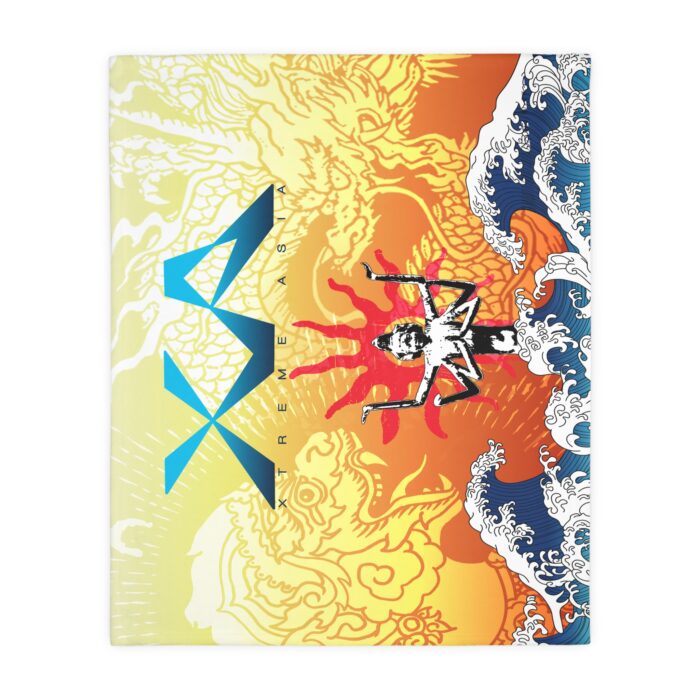 XA ASIAN DEMIGODS Velveteen Microfiber Blanket